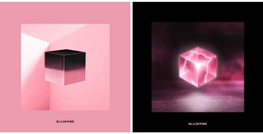 [2CD 세트상품] 블랙핑크 (BLACKPINK) - 미니앨범 1집 [SQUARE UP] (블랙 버전 + 핑크 버전)