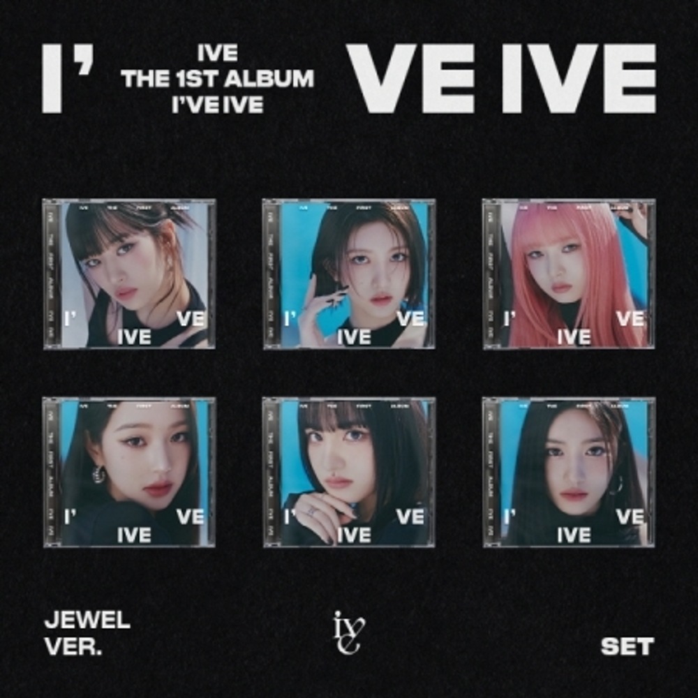 아이브 (IVE) - I&#039;ve IVE (1st 정규앨범) [Jewel Case VER.] 랜덤 1종