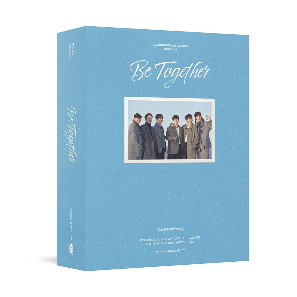 비투비 (BTOB) - 10주년 기념 콘서트 [2022 BTOB TIME [Be Together] DVD (2 DISC) &amp; BTOB - 10TH ANNIVERSARY CONCERT [2022 BTOB TIME [Be Together] DVD