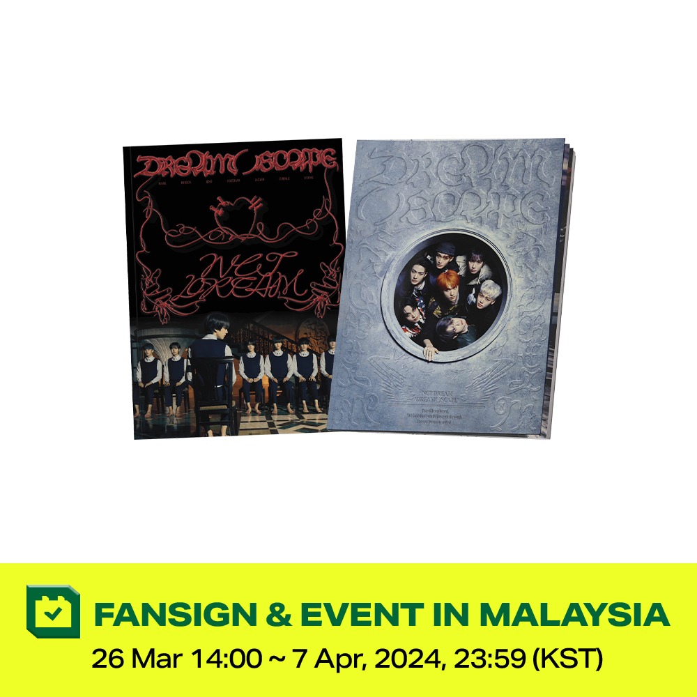 [Malaysia Fan Signing EVENT] NCT DREAM - DREAM( )SCAPE (Photobook Ver.)